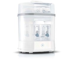 Chicco SterilNatural 3-in-1 Sterilisator - Steriliseert in 5 Minuten met Stoom | Tot 6 Flessen | 0m+ — cadeau in Cadeau-ideeën