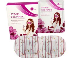 Stoom Oogmasker - Slaap Masker - Oogmasker - Comfortabel Oogmasker - Slaaphulpmiddel - Verwarmend Oogmasker - Gezichtsmasker - Steam Eye Mask | Lavendel, 5 Stuks — cadeau in Verzorging