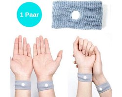 ProductGoods - 1 Paar Anti Wagenziek Bandjes - Anti Misselijkheid Band - Anti Misselijkheid Band - Anti Stoom Armband - Anti Misselijkheid Armband — cadeau in Cadeau-ideeën