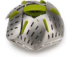 Bloom Steel Stomer Opvouwbaar - RVS - 16 cm - Joseph Joseph — cadeau in Kookcadeaus