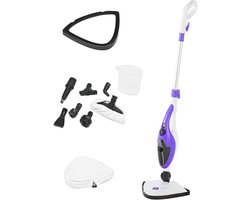 Stoomreiniger 10-in-1 - Multifunctionele Stomer - Hygiënisch Huis - Snel Verwarmend 1500W - 450ml Tank - Paars — cadeau in Cadeau-ideeën