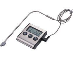 Benson BBQ Thermometer digitaal - timer functie - voedselthermometer - vleesthermometer — cadeau in Kookcadeaus