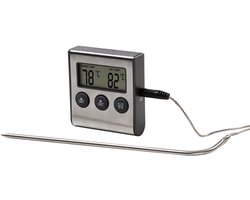 Xavax Digitale Vleesthermometer Met Timer Bedrade Sensor — cadeau in Kookcadeaus