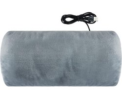 Handwarmer - USB verwarmde handwarmer - Draagbare verwarmde handschoenen - oplaadbare winterwarme handschoenen - zachte voering - elektrische handschoenen met verwarming - handwarmer voor vrouwen en mannen - grijs — cadeau in Gadgets