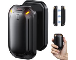 2-Pack Oplaadbare Handwarmers - Dubbelzijdige Magnetische Elektrische Handwarmer, Draagbare Verwarming voor Dames en Heren, Oplaadbare Winter Handwarmer, Handwarmers Geschenken voor Koude Dagen — cadeau in Gadgets