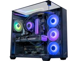 FlowUP Titan - Gaming PC - AMD Ryzen 7 9800X3D - MSI RTX 5070 Ti 16GB - 32GB DDR5 RAM - 2TB - Waterkoeling — cadeau in Elektronica