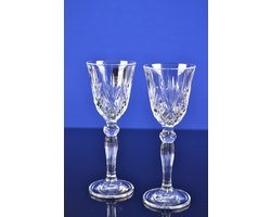 Luxe Kristallen Likeurglazen – Set van 2 – 5 cl — cadeau in Kookcadeaus