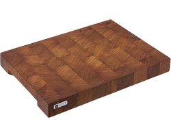Eden Luxe Handgemaakte Snijplank 37x27 cm EQP006-3727 Irokohout — cadeau in Kookcadeaus