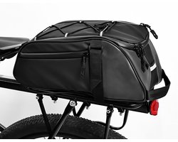 Fietstas voor achterop de fiets, 8L waterdichte fietstas voor racefietsen en mountainbikes, fietstas met schouderband voor woon-werkverkeer buitenshuis — cadeau in Sport & Outdoor