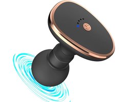 Massage Gun - Draagbaar Zakformaat - 3200 Draaibare - Oplaadbaar via USB - Fitness - Sport En Relax Massage - Krachtig En Draadloos - Voor Spierherstel En Verlichting Van Rugpijn - Zwart — cadeau in Sport & Outdoor