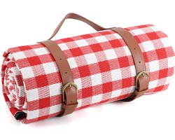 Picknickkleed - Waterdicht - 200x200 cm - Buiten - Opvouwbaar Picknickkleed - Buitenkleed - draagbare stranddeken zandvrij - Picknickdeken - Voor camping/park/tuin/strand/picknick/wandelen/barbecue — cadeau in Sport & Outdoor