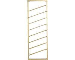 Light & Living Wijnrek Amore - Lichtgoud - 8 Flessen - Metaal - Voor aan de Muur – 8 Flessen – Modern — cadeau in Wonen & Interieur