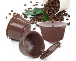Set van 5 Dolce Gusto cups herbruikbaar — cadeau in Kookcadeaus