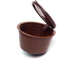 Set van 3 Dolce Gusto Cups - Herbruikbaar + schepje en borsteltje — cadeau in Kookcadeaus
