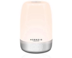 Horazio® – Wake-Up Light – Wekker met Licht & Natuurgeluiden – LED Kleuren – Nachtlamp, Leeslamp & Slaaptrainer – Perfect voor Kinderen – Digitale Wekker & Wekkerradio - incl. Gratis Ebook — cadeau in Spellen & Speelgoed