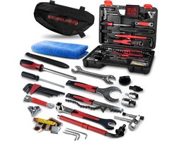 29-delige gereedschapskoffer voor fiets MTB eBike - professionele en beginners gereedschapsset fiets gereedschap koffer — cadeau in Sport & Outdoor