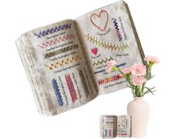 Complete Naaiboek met Borduurhandleiding en Gereedschapsset voor Beginners — cadeau in Hobby