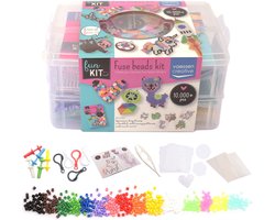 Vaessen Creative Strijkkralen Set - Assortiment - 10.000 stuks - Incl. Accessoires — cadeau in Hobby