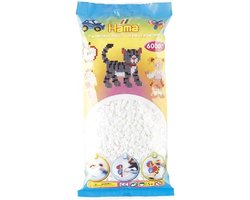 Hama - Strijkkralen - 6000 stuks - Wit — cadeau in Cadeau-ideeën