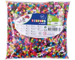 Strijkkralen 6000 stuks - basis mix — cadeau in Hobby