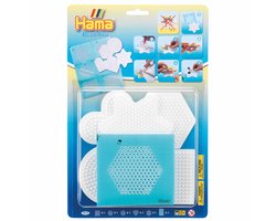 Hama - Bead-Tac Strijkkralengrondplaat - 5 stuks — cadeau in Spellen & Speelgoed