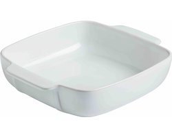 Pyrex Signature Ovenschaal Vierkant - Keramiek - 22x22 cm - Wit — cadeau in Kookcadeaus