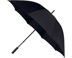 Falcone - Storm Paraplu - Ø 130 cm - Golfparaplu - Windproof - Zwart — cadeau in Cadeau-ideeën