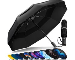 TUMELLA - Compacte Stormbestendige Reisparaplu - Automatisch Opvouwbaar - Lichtgewicht en Duurzaam — cadeau in Cadeau-ideeën