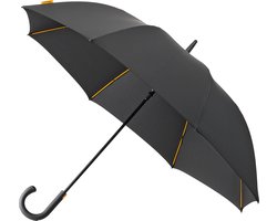 Falcone - Luxe Paraplu - Ø 125 cm - Automaat - Windproof - Zwart — cadeau in Cadeau-ideeën