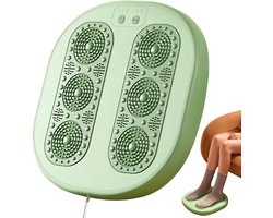 Elektrisch voetmassageapparaat: draagbare elektrische voetmassagemat - voetsteun onder het bureau, verwarmde voetwarmer onder het bureau — cadeau in Gadgets