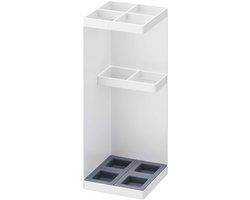 Famanu – Paraplubak in wit, stijlvolle opbergoplossing voor paraplu's — cadeau in Wonen & Interieur
