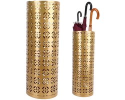 Dailygoods- Paraplubak Compact - Metalen Parapluhouder - Ruimtebesparend Ontwerp - Hol Ontwerp - Geschikt voor Thuis/Kantoor - Stijlvolle Uitstraling — cadeau in Wonen & Interieur
