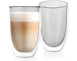 Orion Double - Thermische Glazen - Dubbele Wand - 460 ml - Set van 2 — cadeau in Koken & Dineren