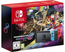 Nintendo Switch Console - Mario Kart 8 Deluxe Bundel - Blauw/Rood — cadeau in Games, Films & Muziek