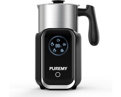 Elektrische Melkopschuimer 600 ml - 5-in-1 Automatische Melkopschuimer met Temperatuurcontrole - Voor Warm en Koud Schuim, Latte en Cappuccino — cadeau in Kookcadeaus