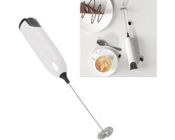 Handheld Elektrische Melkopschuimer - Koffie Roerstaaf Matcha Cappuccino Latte Mini Schuimmaker - Automatisch Drankenschuimer Warme Chocolademelk — cadeau in Kookcadeaus