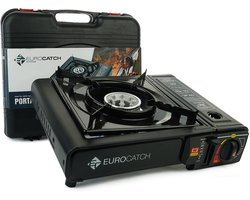Noodpakket Gastoestel + Opbergkoffer Gasstel Gasbrander Gas Koken Camping Kooktoestel Portable Stove — cadeau in Sport & Outdoor