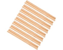 Houten Domino Display - Houten Basis Houder - Doe-het-zelf Projecten - Multifunctioneel Ontwerp - 75 x 08 x 07 cm — cadeau in Spellen & Speelgoed