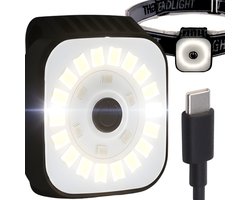 GearGlow® Hardloop Verlichting - Clip-on lampje - Regenbestendig (IPX4) - Oplaadbaar (USB-C) - Ook draagbaar als Hoofdlampje - Wandelverlichting — cadeau in Sport & Outdoor