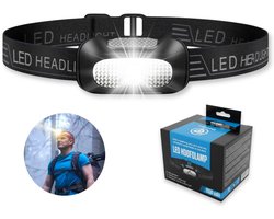 Hoofdlamp Led Oplaadbaar - 5 Lichtstanden met Wit en Rood Licht - Waterdicht en Verstelbaar - Voor Hardlopen en Klussen — cadeau in Sport & Outdoor