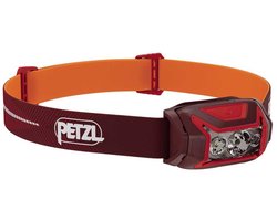 Petzl Actik Core - Hoofdlamp - 625 lumen - Oplaadbaar en lichtgewicht - Voor wandelen, hardlopen en kamperen - Rood — cadeau in Sport & Outdoor