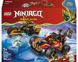 LEGO NINJAGO Kai en Cole's Combivoertuigen Speelgoed voor Kinderen Vanaf 7 Jaar 71864 — cadeau in Spellen & Speelgoed