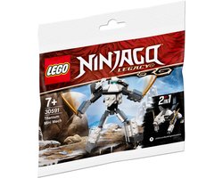 LEGO NINJAGO Titanium Mini Mech 30591, Bouwpakket, 7 jaar, 77 stuk(s) — cadeau in Spellen & Speelgoed