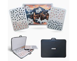PuzzlePro Puzzelkoffer (Comfort) - 1500 stukjes - 93x63cm - Puzzelmap - Portapuzzle - Puzzeltafel - Puzzelbord - Puzzelmat - Puzzelplaat - Puzzelplank — cadeau in Spellen & Speelgoed