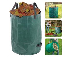 Opvouwbare Tuinafvalzak 125L - Opvouwbare afvalzak - Afvalzakken - Prullenbak - Tuinzak - Wasmand - Bladzakken - Grote Zak met Hengsels - 50x60cm - Duurzaam en Handig - Inclusief EBOOK — cadeau in Cadeau-ideeën