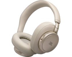 JBL Live 780NC - NIEUW - Draadloze Noise Cancelling Koptelefoon - Bluetooth Over-Ear - 80 uur batterij - Hi-Res Audio - Multipoint - JBL Signature Sound - Champagne/Beige — cadeau in Elektronica