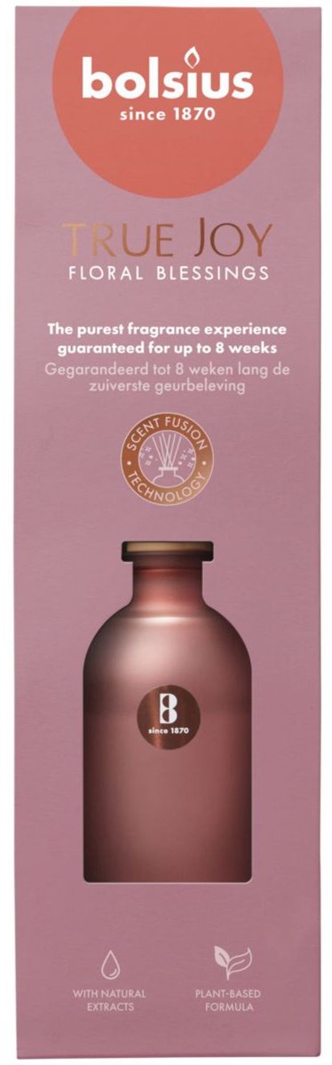 Geurstokjes True Joy - Floral Blessings - 80 ml | Roze