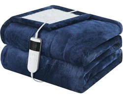 Elektrische Deken - Warmtedeken - Ontspannen op de bank - Automatische Uitschakeling - 150 x 180 cm - Tibetaans — cadeau in Wonen & Interieur