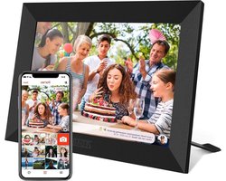 Digitale fotolijst - Fotokader HD - Herinneringen delen - WiFi verbinding - 15.6 inch - Zwart — cadeau in Wonen & Interieur