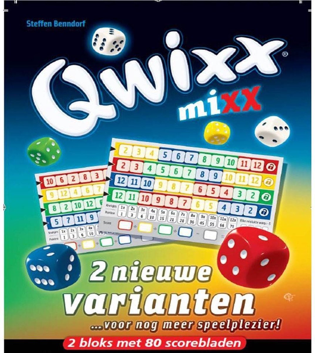 Qwixx Mixx SCOREBLOCKS
